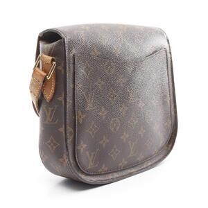 Louis Vuitton shoulder Cloud Saint Brown canvas bag leather Monogram